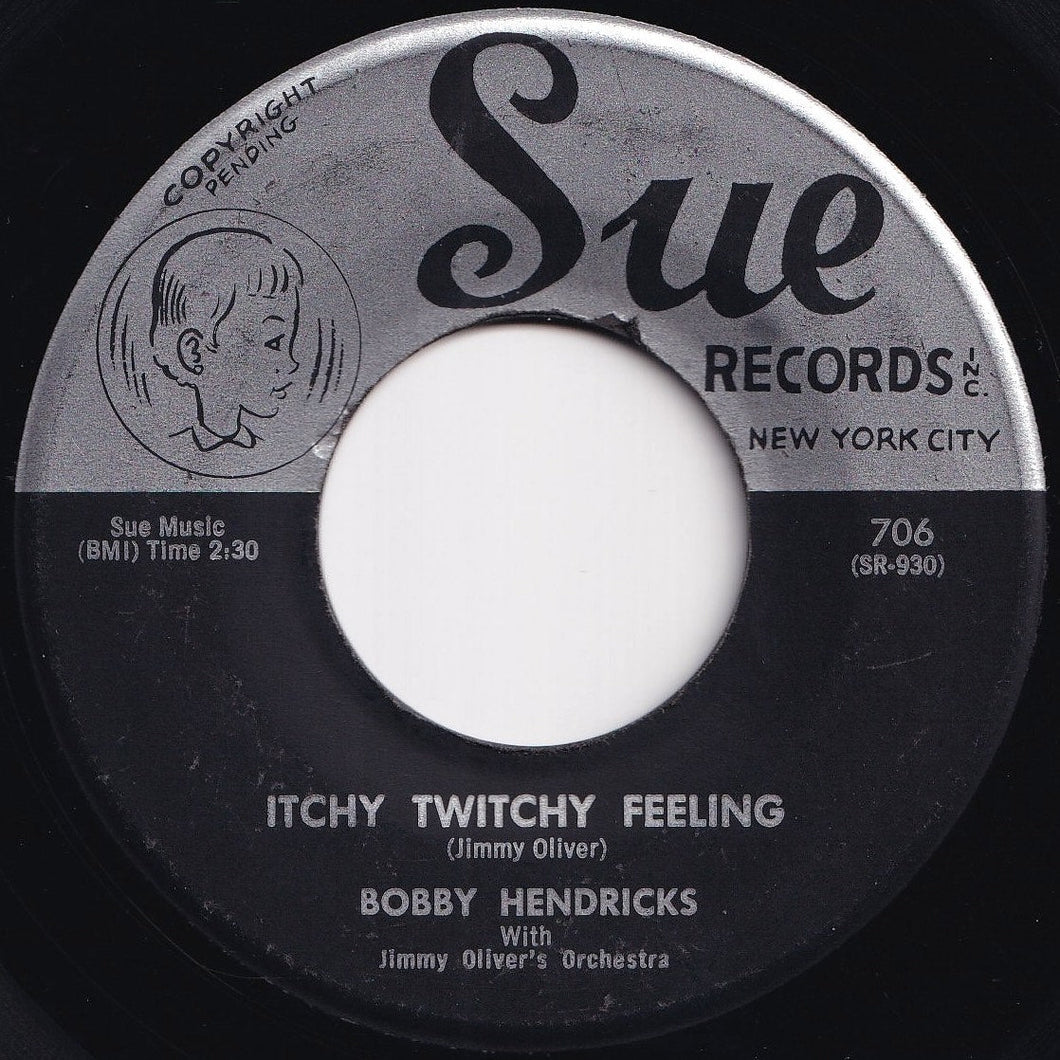 Bobby Hendricks - Itchy Twitchy Feeling / A Thousand Dreams (7 inch Record / Used)