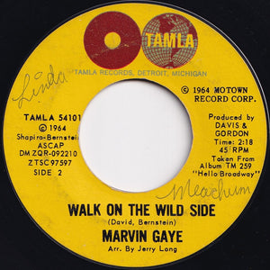 Marvin Gaye - Baby Don't You Do It / Walk On The Wild Side (7 inch Record / Used)