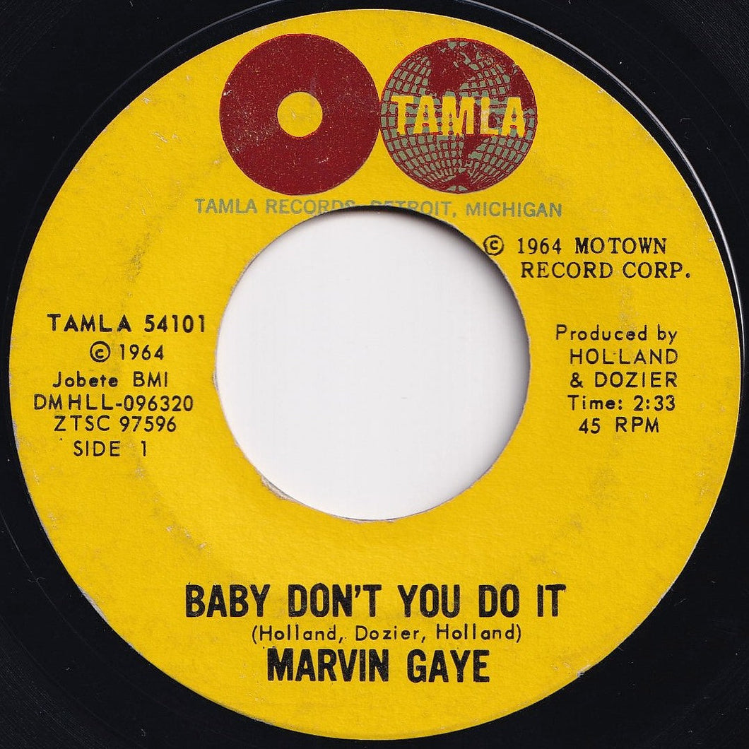 Marvin Gaye - Baby Don't You Do It / Walk On The Wild Side (7 inch Record / Used)