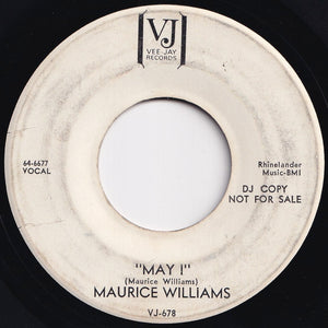 Maurice Williams - Lollipop / May I (7 inch Record / Used)