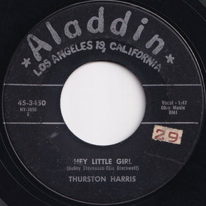 Thurston Harris - Hey Little Girl / My Love Will Last (7 inch Record / Used)