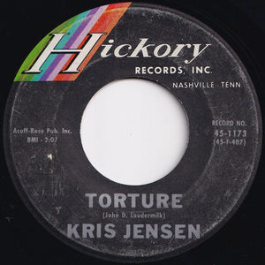 Kris Jensen - Torture / Let's Sit Down (7 inch Record / Used)