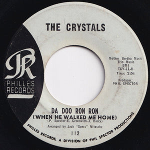 Crystals - Da Doo Ron Ron (When He Walked Me Home) / Git' It (7 inch Record / Used)