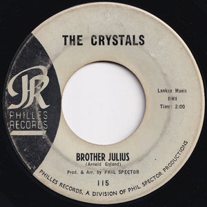 Crystals - Then He Kissed Me / Brother Julius (7 inch Record / Used)