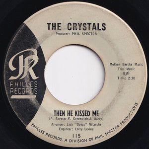 Crystals - Then He Kissed Me / Brother Julius (7 inch Record / Used)