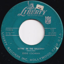 Load image into Gallery viewer, Eddie Cochran - Sittin&#39; In The Balcony / Dark Lonely Street (7 inch Record / Used)
