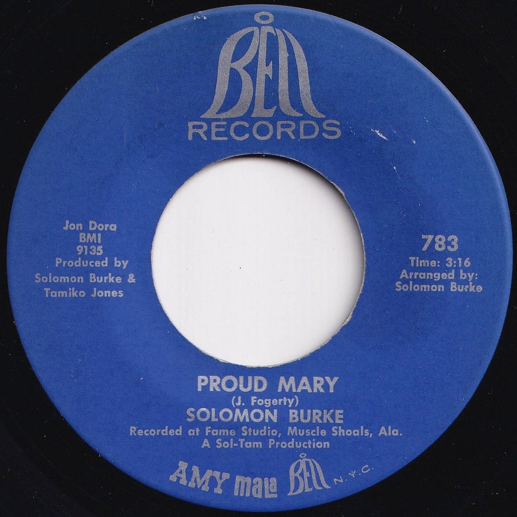 Solomon Burke - Proud Mary / What Am I Living For (7 inch Record / Used)