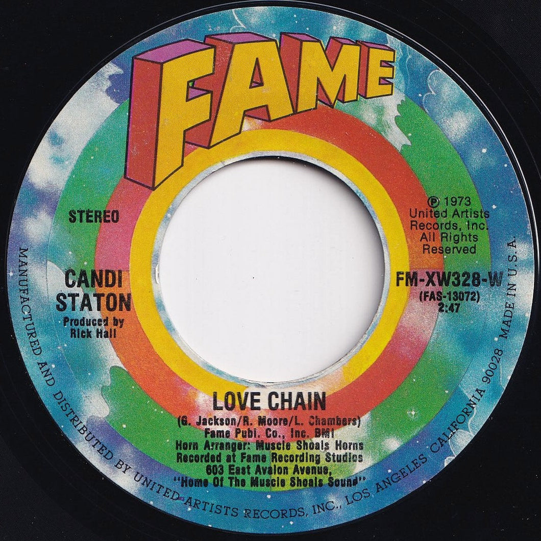 Candi Staton - Love Chain / I'm Gonna Hold On (To What I Got This Time) (7 inch Record / Used)