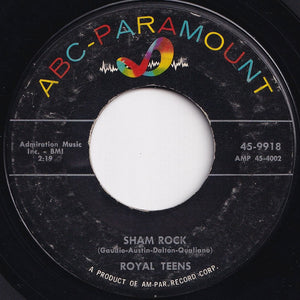 Royal Teens - Sham Rock / Big Name Button (7 inch Record / Used)