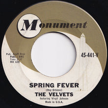 画像をギャラリービューアに読み込む, Velvets - Tonight (Could Be The Night) / Spring Fever (7 inch Record / Used)
