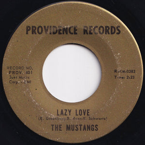 Mustangs - The Dartell Stomp / Lazy Love (7 inch Record / Used)