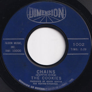 Cookies - Chains / Stranger In My Arms (7 inch Record / Used)