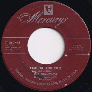 Diamonds - Little Darlin' / Faithful And True (7 inch Record / Used)