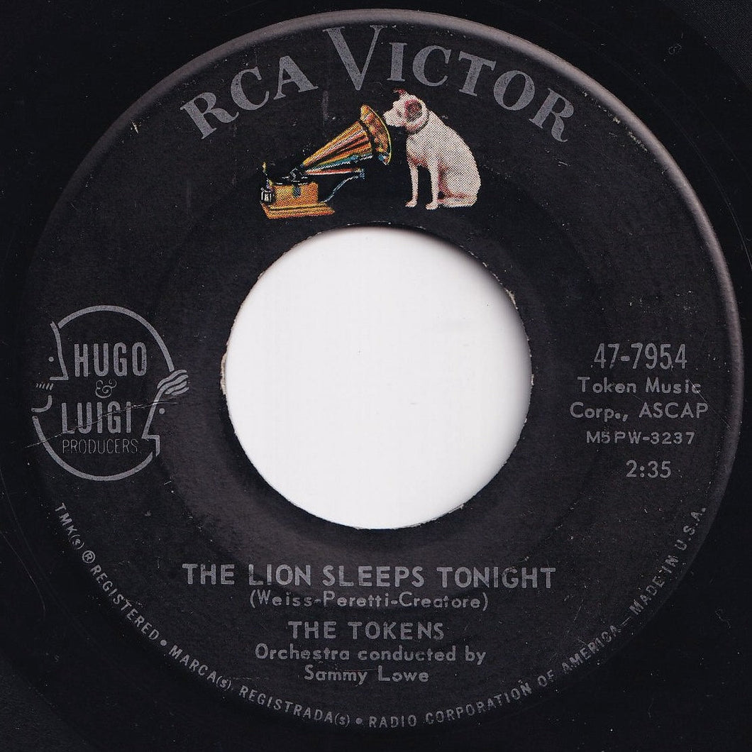 Tokens - The Lion Sleeps Tonight / Tina (7 inch Record / Used)