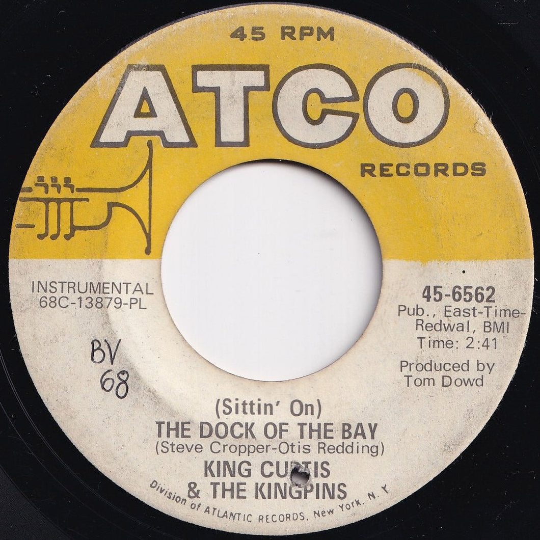 King Curtis & The Kingpins - (Sittin' On) The Dock Of The Bay / This Is Soul (7 inch Record / Used)