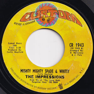 Impressions - Choice Of Colors / Mighty Mighty Spade & Whitey (7 inch Record / Used)