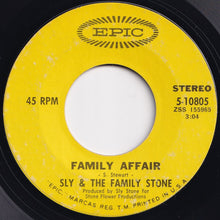 画像をギャラリービューアに読み込む, Sly &amp; The Family Stone - Family Affair / Luv N&#39; Haight (7 inch Record / Used)
