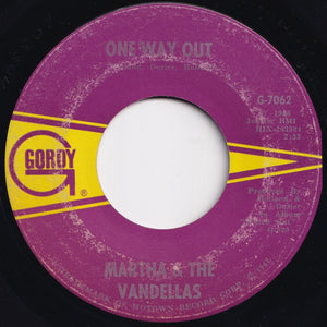 Martha & The Vandellas - Love Bug Leave My Heart Alone / One Way Out (7 inch Record / Used)