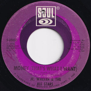 Jr. Walker & The All Stars - Money (That's What I Want) (Part 1) / (Part 2) (7 inch Record / Used)