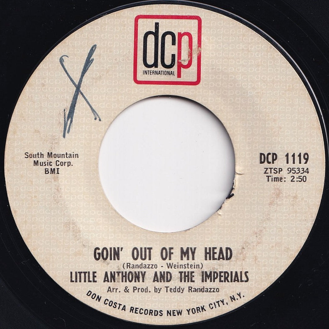 Little Anthony And The Imperials - Goin' Out Of My Head / Make It Easy On Yourself (7 inch Record / Used)