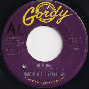 Martha & The Vandellas - Wild One / Dancing Slow (7 inch Record / Used)