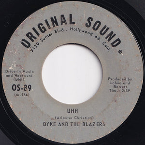 Dyke & The Blazers - Let A Woman Be A Woman - Let A Man Be A Man / Uhh (7 inch Record / Used)