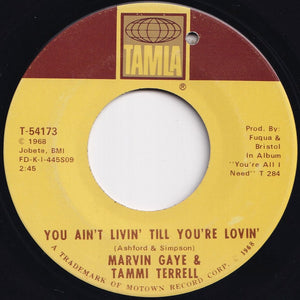 Marvin Gaye, Tammi Terrell - Keep On Lovin' Me Honey / You Ain't Livin' Till You're Lovin' (7 inch Record / Used)