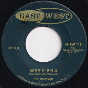 Kingsmen - Better Believe It / Week End (7 inch Record / Used)