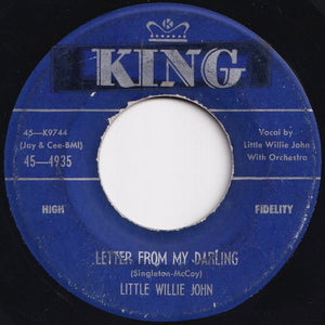 Little Willie John - Fever / Letter From My Darling (7 inch Record / Used)