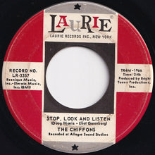 画像をギャラリービューアに読み込む, Chiffons - March / Stop, Look, And Listen (7 inch Record / Used)
