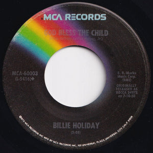 Billie Holiday - Taint Nobody's Biz-Ness If I Do / God Bless The Child (7 inch Record / Used)