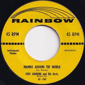 Pepi Adorno And His Orchestra - In A Shanty In Old Shanty Town / Mambo Around The World (7 inch Record / Used)