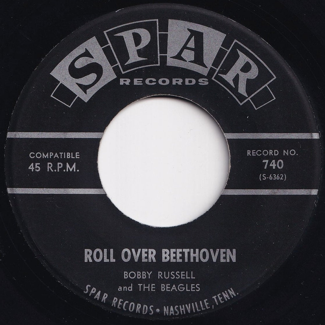 Bobby Russell - Roll Over Beethoven / Right Or Wrong (7 inch Record / Used)