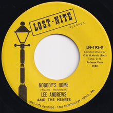 画像をギャラリービューアに読み込む, Lee Andrews And The Hearts - Try The Impossible / Nobody&#39;s Home (7 inch Record / Used)
