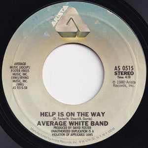 Average White Band - Let's Go Round Again / Help Is On The Way (7 inch Record / Used)