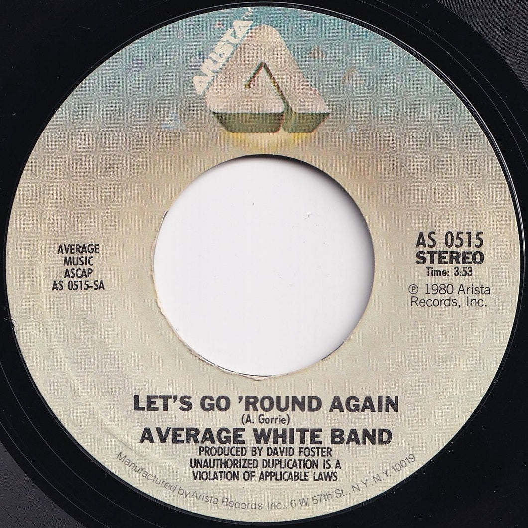 Average White Band - Let's Go Round Again / Help Is On The Way (7 inch Record / Used)