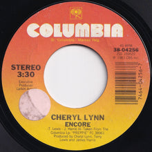 画像をギャラリービューアに読み込む, Cheryl Lynn - Encore / Free (7 inch Record / Used)
