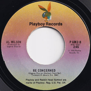 Al Wilson - I've Got A Feeling (We'll Be Seeing Each Other Again) / Be Concerned (7 inch Record / Used)