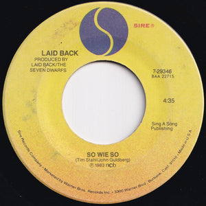 Laid Back - White Horse / So Wie So (7 inch Record / Used)