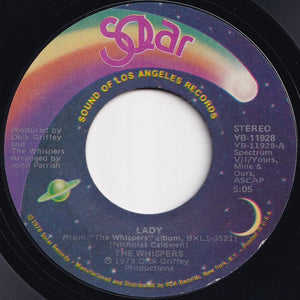 Whispers - Lady / I Love You (7 inch Record / Used)