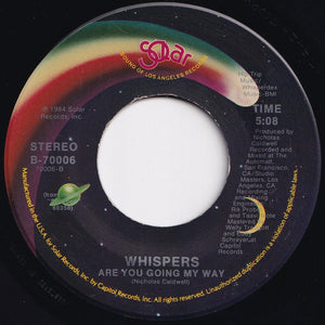 Whispers - Rock Steady / Are You Going My Way (7 inch Record / Used)