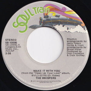 Whispers - Make It With You / You Are Number One (7 inch Record / Used)