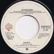 Load image into Gallery viewer, Stargard - High On The Boogie / Diary (7 inch Record / Used)
