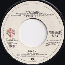 画像をギャラリービューアに読み込む, Stargard - High On The Boogie / Diary (7 inch Record / Used)
