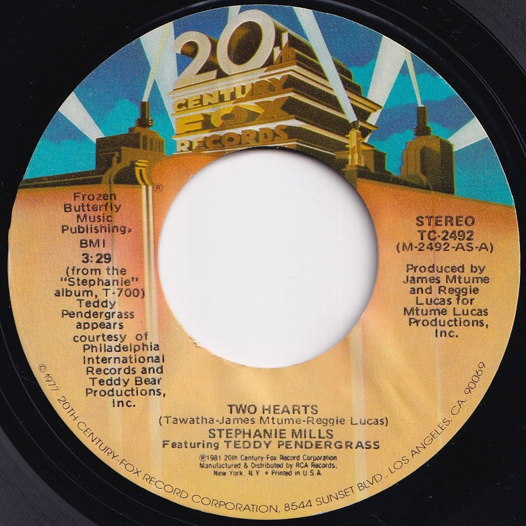 Stephanie Mills - Two Hearts / I Just Wanna Say (7 inch Record / Used)