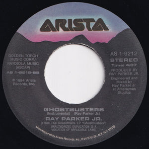 Ray Parker Jr. - Ghostbusters / (Instrumental) (7 inch Record / Used)