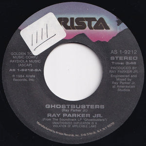 Ray Parker Jr. - Ghostbusters / (Instrumental) (7 inch Record / Used)