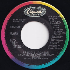 Freddie Jackson - Love Is Just A Touch Away / (Sonata) (7 inch Record / Used)