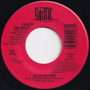 Color Me Badd - Slow Motion (Freeze Frame Mix) / (Main Mix 2) (7 inch Record / Used)