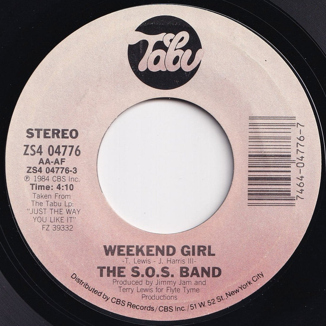 S.O.S. Band - Weekend Girl / Feeling (7 inch Record / Used)